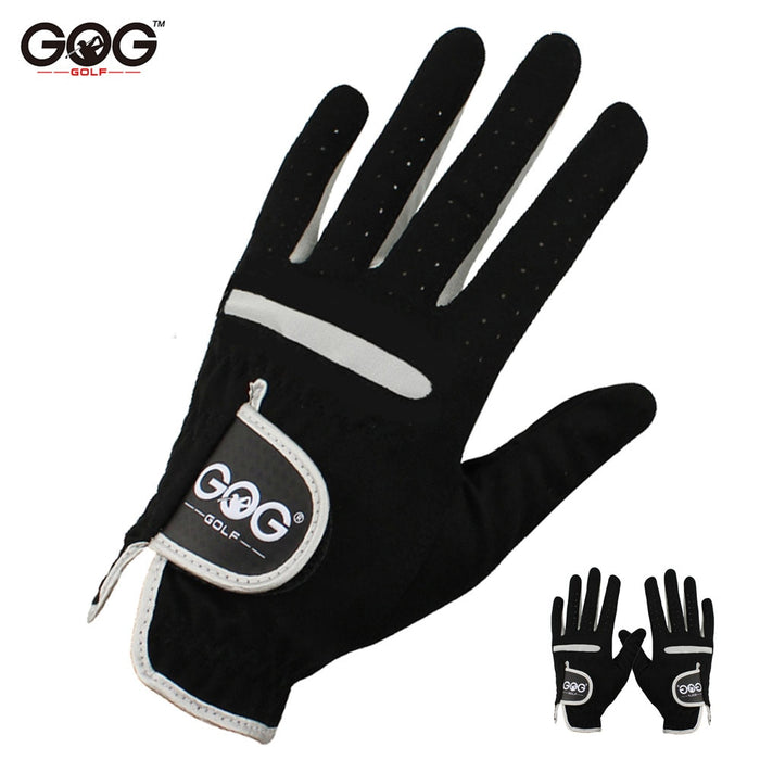 1 Pcs Men's Golf Glove Left Hand Right Hand Micro Soft Fiber Breathable Golf Gloves