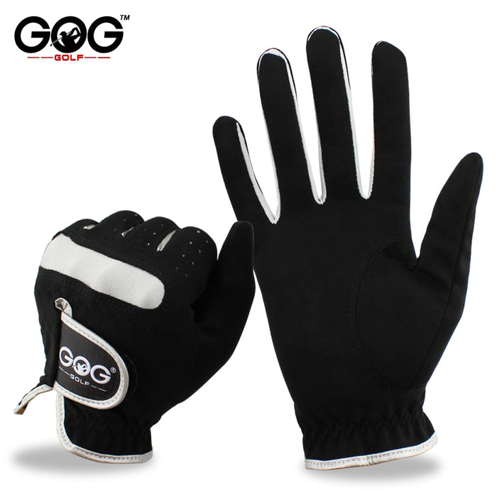 1 Pcs Men's Golf Glove Left Hand Right Hand Micro Soft Fiber Breathable Golf Gloves