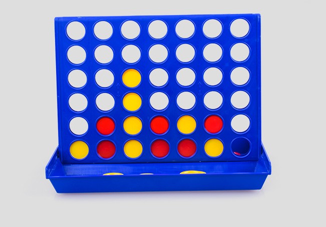1 Set Connect 4 In A Line Board Game