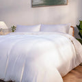 [BBWhite] 100_Bamboo_Bedding_Set_Pure_White