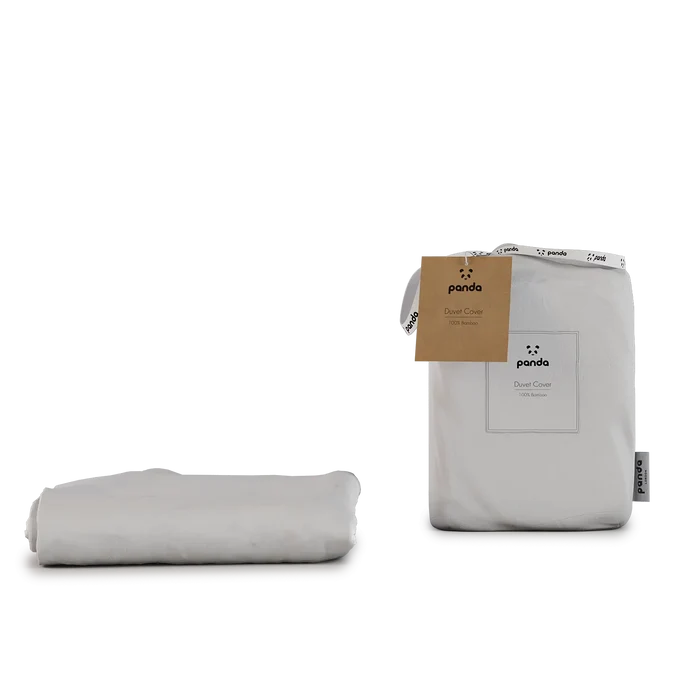 [PureWhiteDC] White Duvet Cover 100% Bamboo Bedding Package