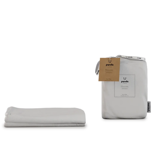 [BBPureWhitePillowcases] Bamboo Bedding Two Pure White Pillowcases Package