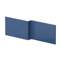 [BBPA373] 1700mm L Shape Square Reversible Bath Front Panel - Satin Blue - Cutout