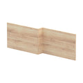 [BBPA3035] 1700mm Square L-Shape Shower Bath Front Panel - Bleached Oak - Cutout
