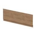 [BBPA2705] 1700mm Straight Bath Front Panel and Plinth - Antique Oak - Cutout