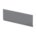 [BBPA1307] 1800mm Bath MDF Front Panel & Plinth - Gloss Cloud Grey - Cutout