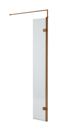 [BEFL1830HCBZ] 1850 x 300 x 8mm Fluted Hinged Screen - Cutout
