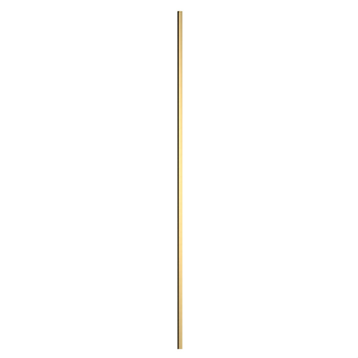 [BEWP015UF] 1950mm Undrilled Flat Profile Brass - Cutout