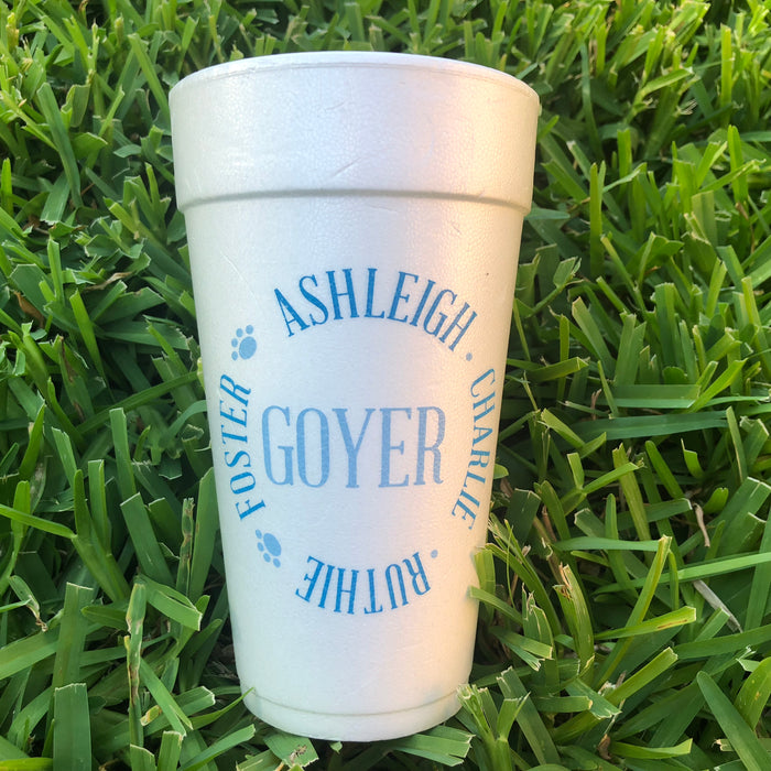 20oz Styrofoam Cups, Custom