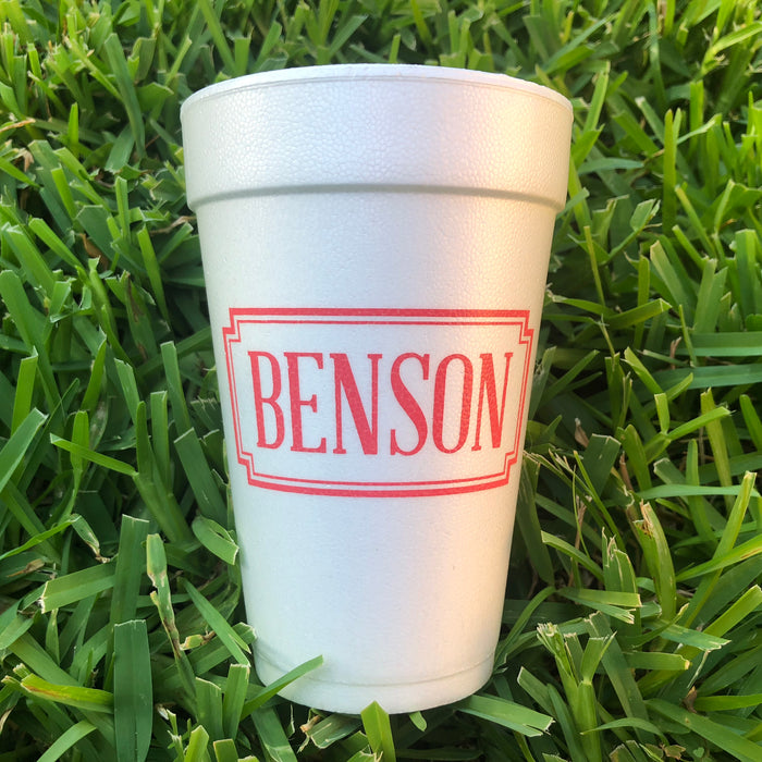 20oz Styrofoam Cups, Custom