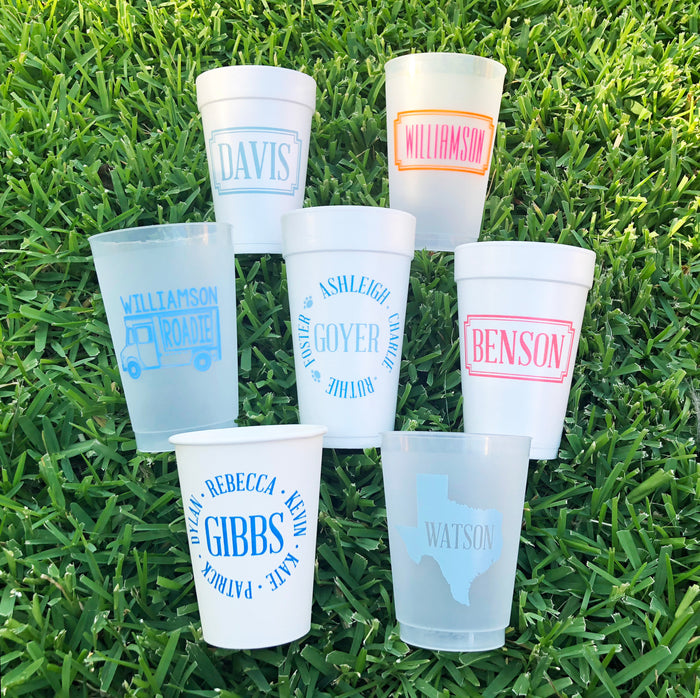 20oz Styrofoam Cups, Custom