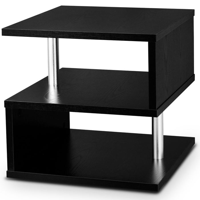 3 Tiers Coffee Table with Storage Shelfs - EK CHIC HOME