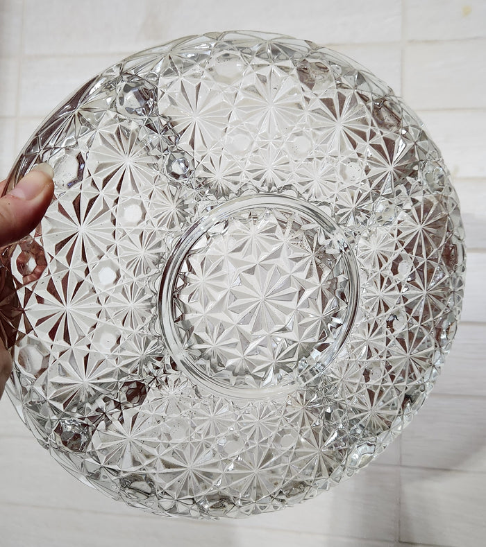5-Compartment Glass Hors d'oeuvres Serving Dish