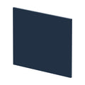 [BBPA1731] 700mm Square MFC Reversible Shower Bath End Panel - Matt Electric Blue - Cutout