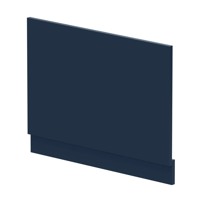 [BBPA1712] 750mm Straight Bath MFC End Panel & Plinth - Matt Electric Blue - Cutout