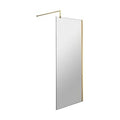 [BESCBB080] 800 Wetroom panel/suport bar, BB - Cutout