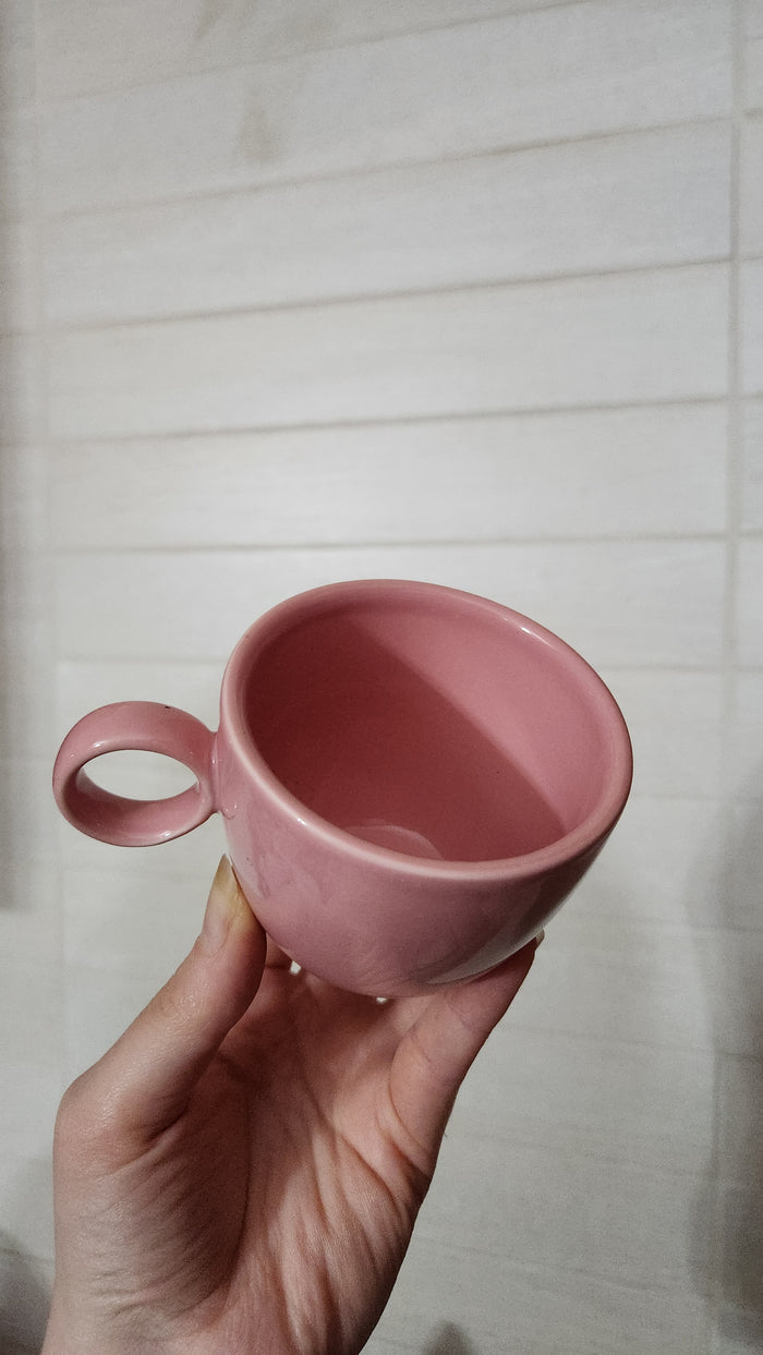80s Active China "Galaxy" Pink Tea/Coffee Set - 15-Piece