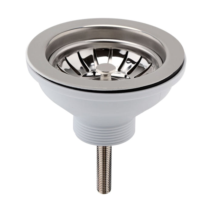 [BKW313] 90mm Fireclay Kitchen Sink Basket Strainer Waste - Multiple Colours Available - Cutout