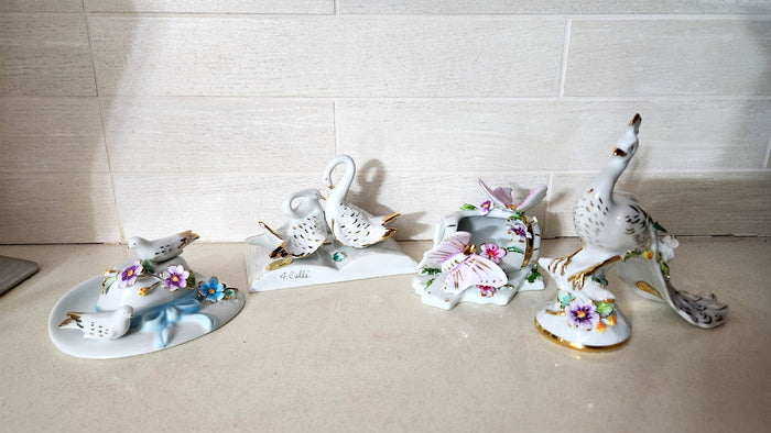 A. Callé Capodimonte porcelain figurines