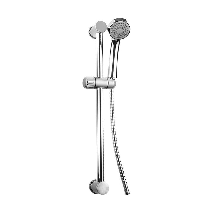 [BSSK001] Adjustable Shower Slide Rail Kit 100mm x 100mm - Chrome - Cutout