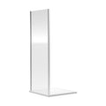 [BERUSP70] Almington 6mm Toughened Safety Glass Reversible Shower Side Panel, Choice of Size and Colour - Cutout