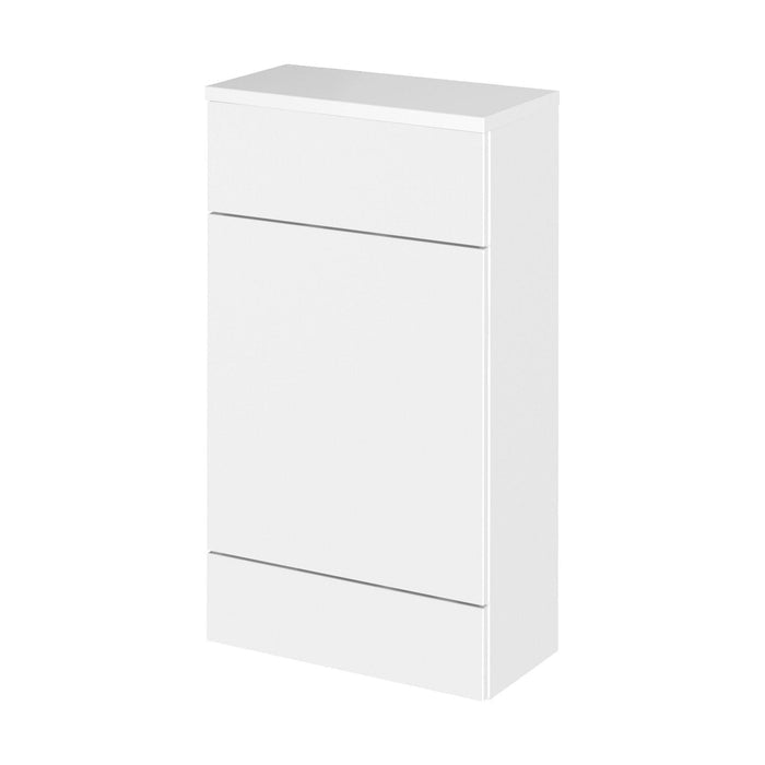 [BFDY104A] Alrewas Contemporary Floor Standing WC Unit with Coordinating Worktop, 500mm, Choice of Colour - Cutout