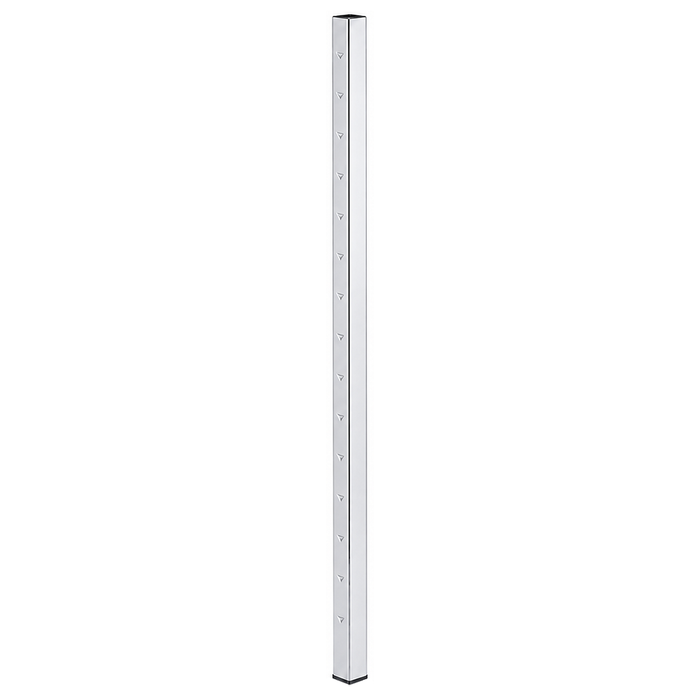 AMCO II AC18CP - 18" Tall Post - for Cantilever Shelves - Chrome