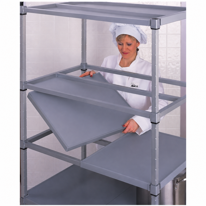 AMCO PP1836S - Plastic Plus Shelf - Solid - 18"D x 36"L