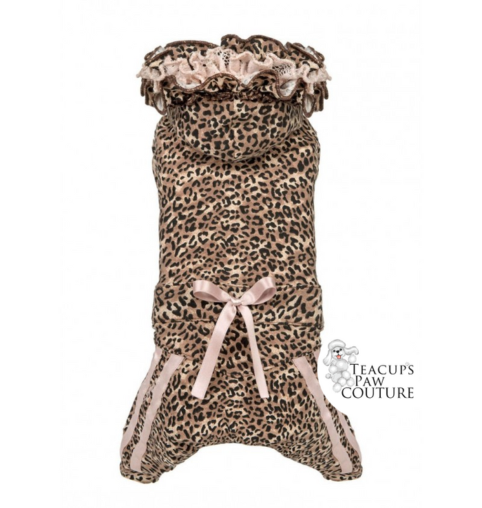 Animal Print and Ruffles Romper