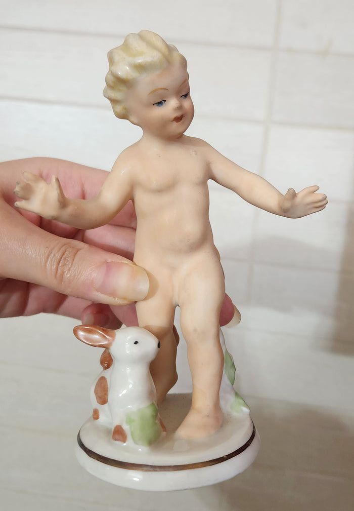 Apel Bavaria Porcelain Cherub Putti Figurines Set