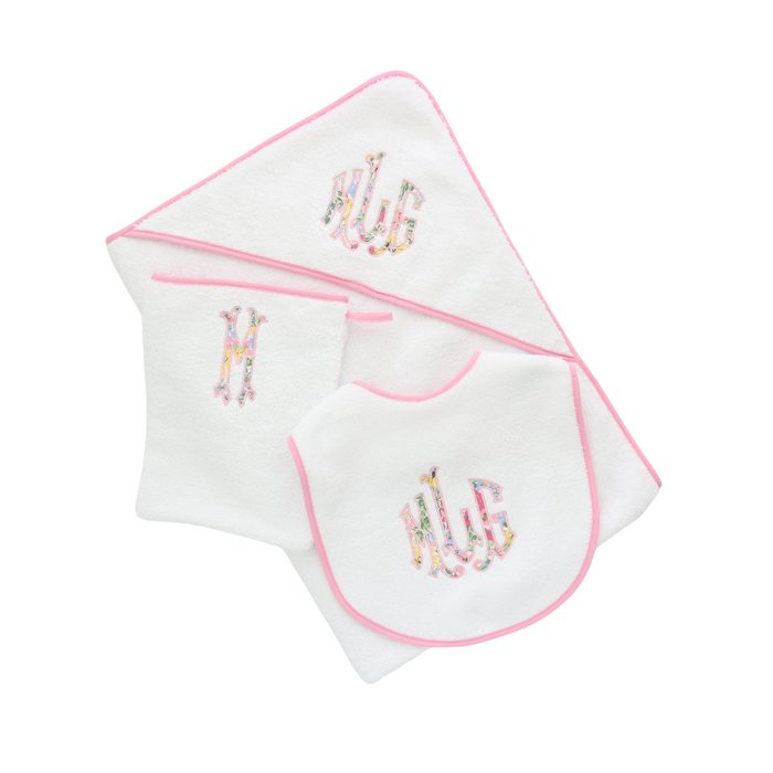 Appliqué Monogrammed Baby Bundle