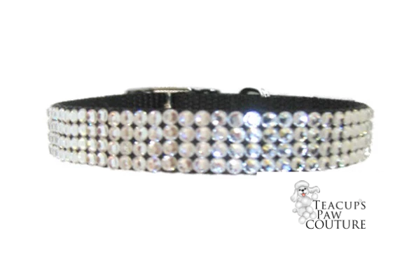 April Birthstone Collar - Crystal