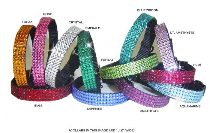 April Birthstone Collar - Crystal