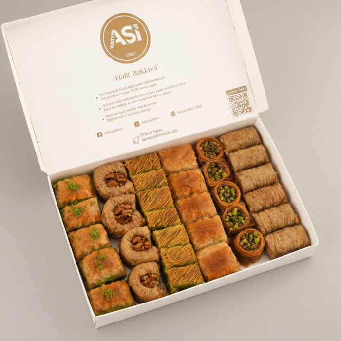 Asi | Gourmet Assorted Baklava with Pistachio and Walnut - TryAladdin