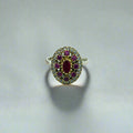 Istanbul Jewelry | Ruby Ottoman Style Handmade Silver Ring - TryAladdin