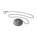 [BASB315] Balterley Bath Plug with Ball Chain, Durable 17mm x 42mm Design - Polished Chrome Finish - Cutout