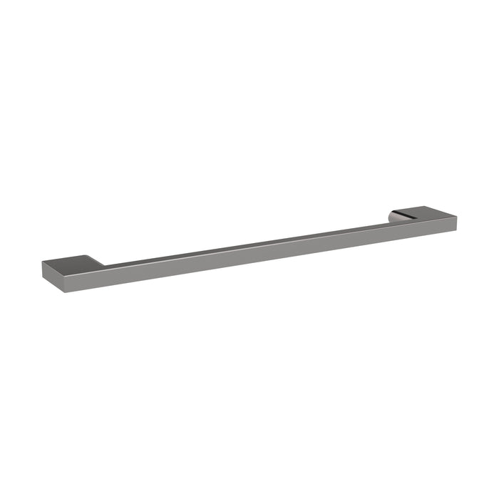 [BFHH716] Balterley D-Handle 192 mm High Quality Furniture Handle with Luxury Brushed Pewter Finish, Cupboard Drawer Pull - Cutout