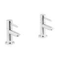 [BTEV311] Balterley Evian Round Lever Basin Taps - Chrome - Cutout