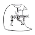 [BTKI303X] Balterley Hanchurch Bath Shower Mixer Tap - Chrome or Brushed Brass - Cutout