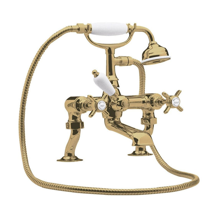 [BTKI803X] Balterley Hanchurch Bath Shower Mixer Tap - Chrome or Brushed Brass - Cutout