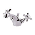 [BTKI345X] Balterley Hanchurch Traditional Mono Basin Mixer Tap - Chrome or Brushed Brass - Cutout