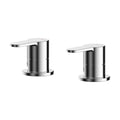 [BTPR308] Balterley Pride Contemporary Round Deck Mounted 3/4" Side Valves - Chrome - Cutout