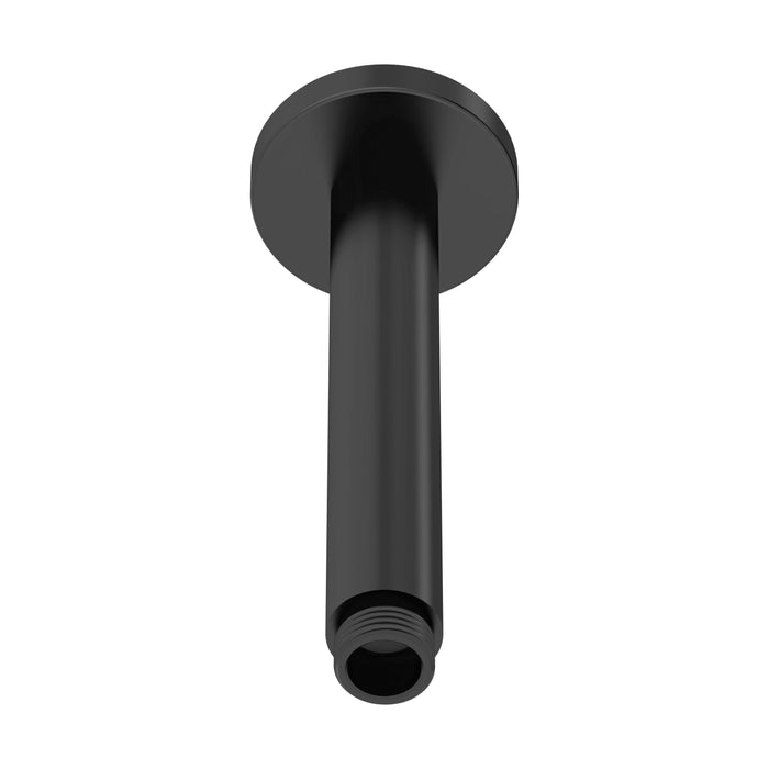[BSSA415] Balterley Round Ceiling Mount Shower Arm - 150mm - Brushed Pewter - Cutout