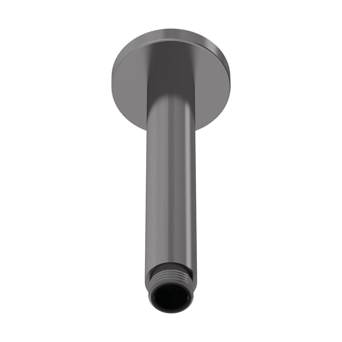 [BSSA715] Balterley Round Ceiling Mount Shower Arm - 150mm - Brushed Pewter - Cutout