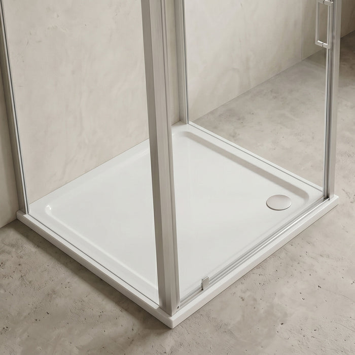 [BETR002] Balterley Shower Tray Modern Square, 40mm Profile - Choice of Size and Colour - Silo