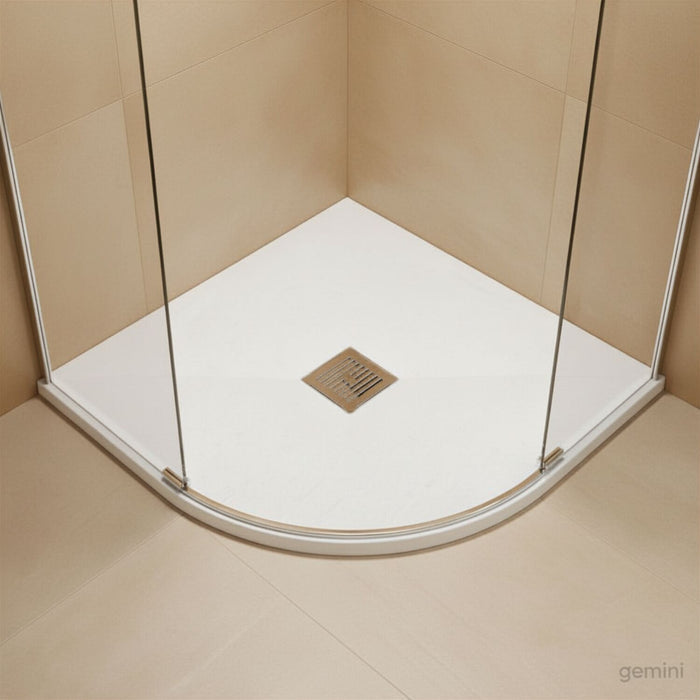 [BELT61106] Balterley Shower Tray Premium Slimline Quadrant - Multiple Sizes and Finishes - Silo