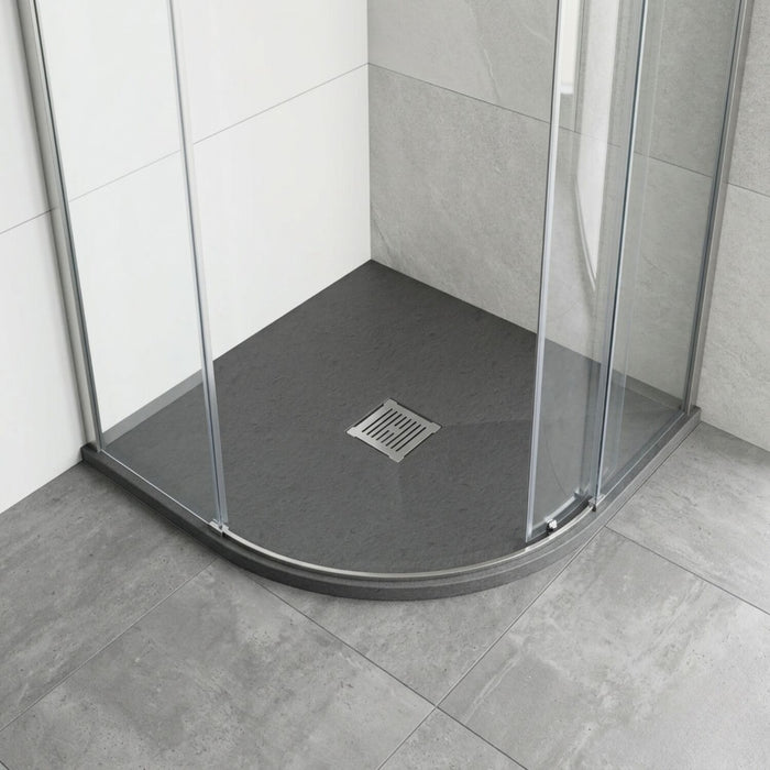 [BELT71106] Balterley Shower Tray Premium Slimline Quadrant - Multiple Sizes and Finishes - Silo