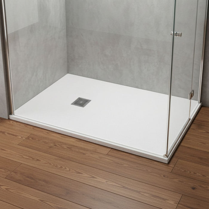 [BELT61034] Balterley Shower Tray Premium Slimline Rectangular - Multiple Sizes and Finishes - Silo