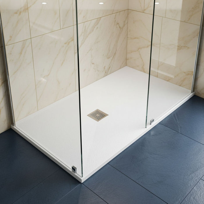 [BELT61054] Balterley Shower Tray Premium Slimline Rectangular - Multiple Sizes and Finishes - Silo