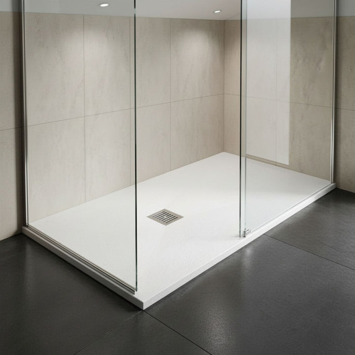 [BELT61063] Balterley Shower Tray Premium Slimline Rectangular - Multiple Sizes and Finishes - Silo